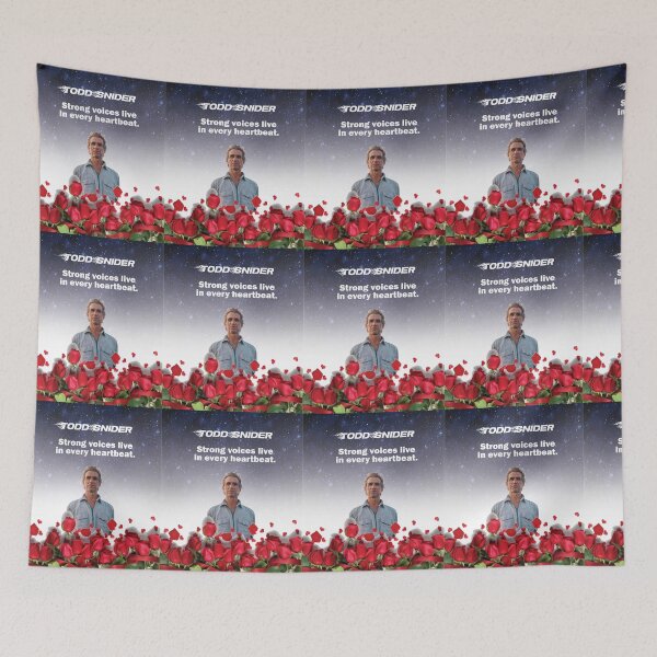 Item preview, Bold Folk Music Quote Art – Night Sky, Roses & Soulful Illustration designed and sold by GraphixKing999.