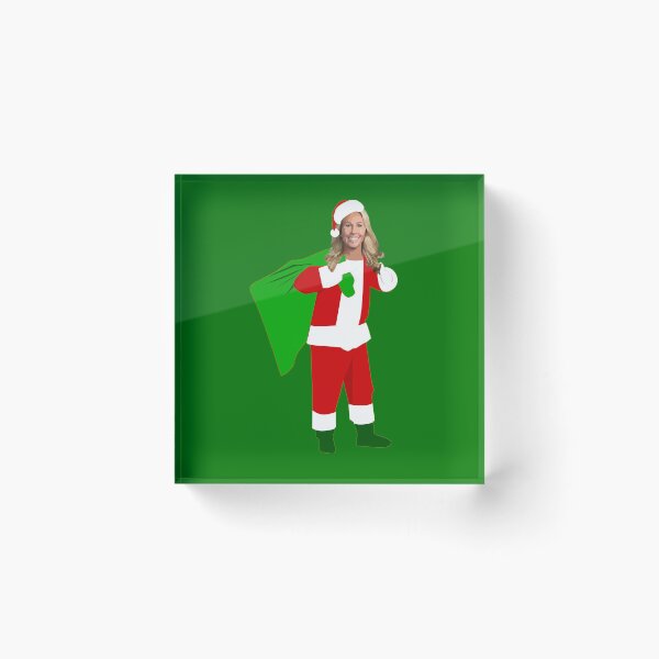 Item preview, christmas Marjorie Taylor Greene santa claus designed and sold by Gossip Rag.