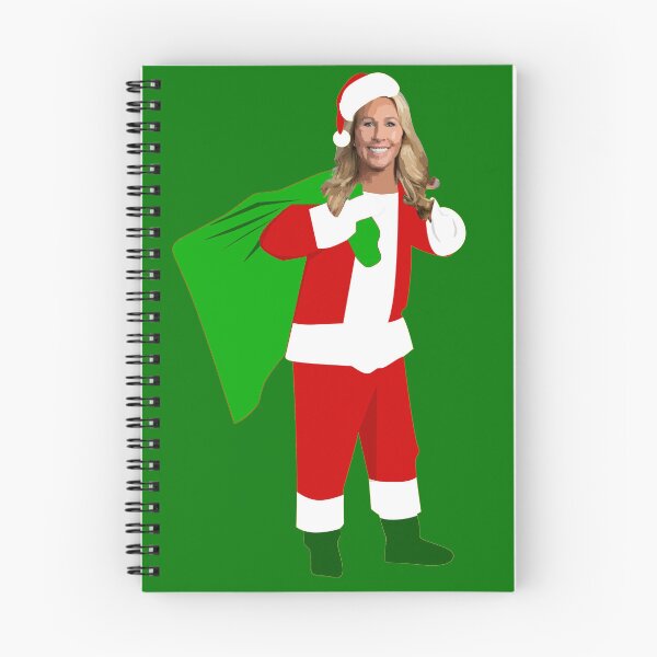 Item preview, christmas Marjorie Taylor Greene santa claus designed and sold by Gossip Rag.