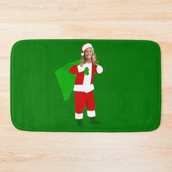 Item preview, christmas Marjorie Taylor Greene santa claus designed and sold by Gossip Rag.