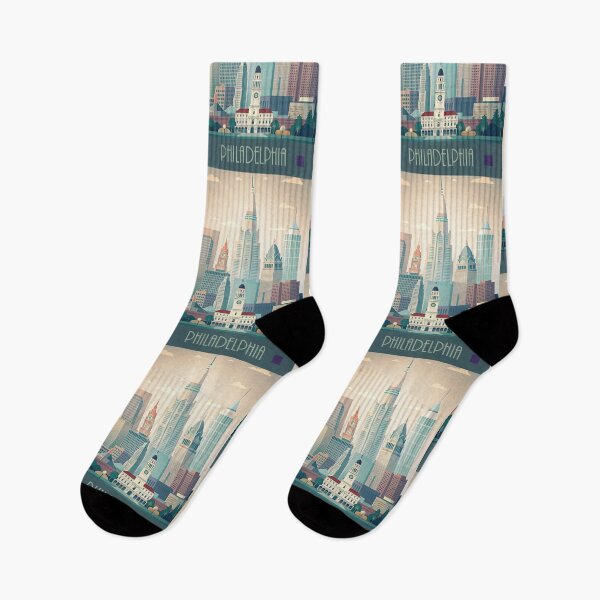 Item preview, Minimalist skyline of  Philadelphia designed and sold by paulrommer.
