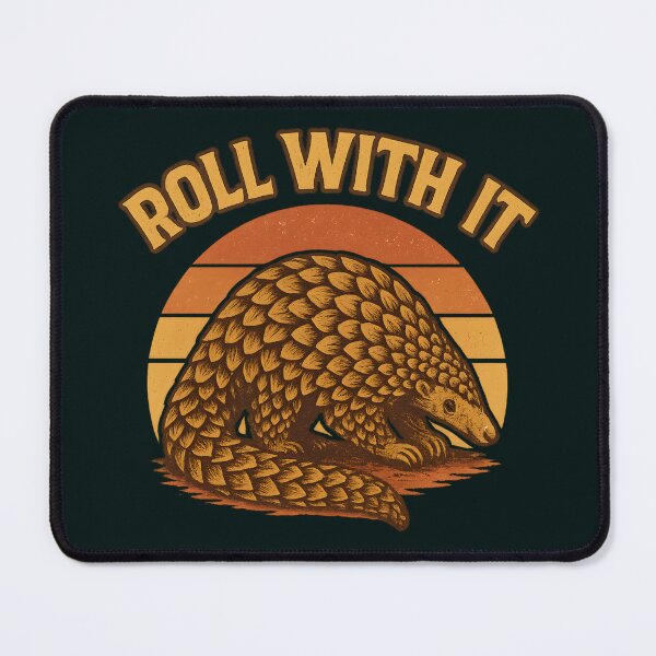 Item preview, Roll With It - Vintage Pangolin designed and sold by SidTastic .