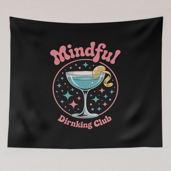 Item preview, Mindful Drinking Club Gen Z Sobriety Vibe Youth designed and sold by DetroitMug.