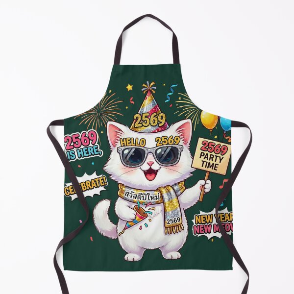 Item preview, Golden Dragon Cat 2026 NYE | Cool Samurai Kitten New Year Party designed and sold by E-SarnEdge.