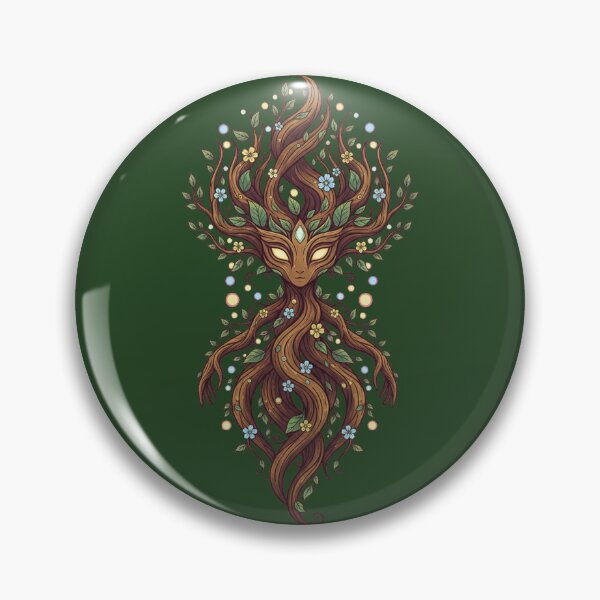 Item preview, Woodland Root Sprite Fantasy Art Nature Spirit designed and sold by Bratak.