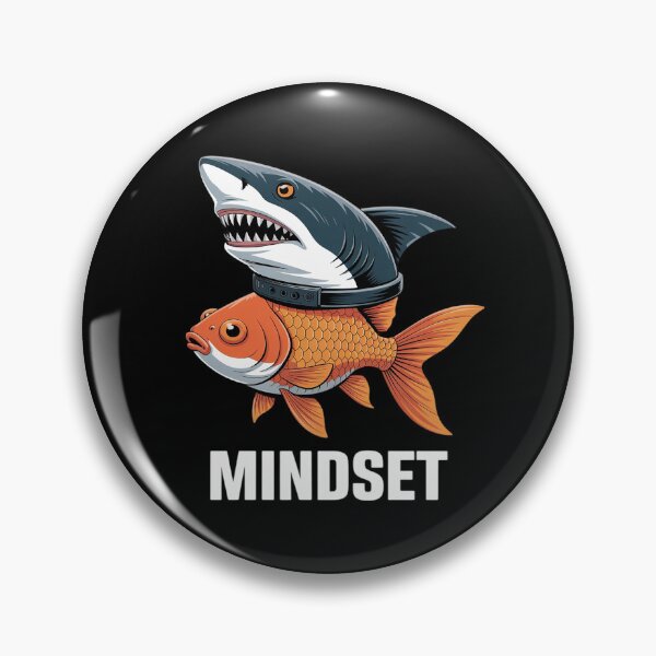 Item preview, Mindset Fish Shark designed and sold by DetroitMug.