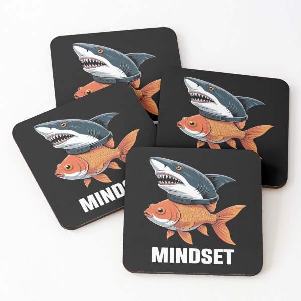 Item preview, Mindset Fish Shark designed and sold by DetroitMug.