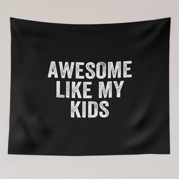 Item preview, Awesome Like My Kids Father'S Day Shirt Dad Vintage designed and sold by ConnieDora.
