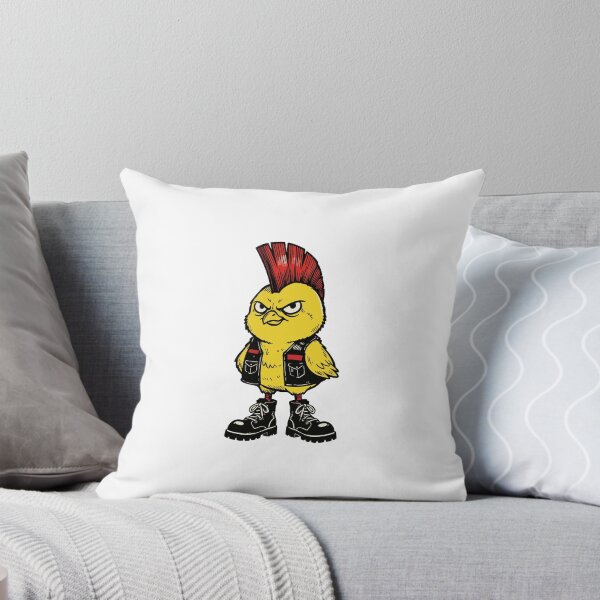 Item preview, Punk Rock Chicken Cartoon designed and sold by AnnArtshock.