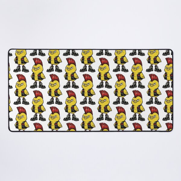 Item preview, Punk Rock Chicken Cartoon designed and sold by AnnArtshock.