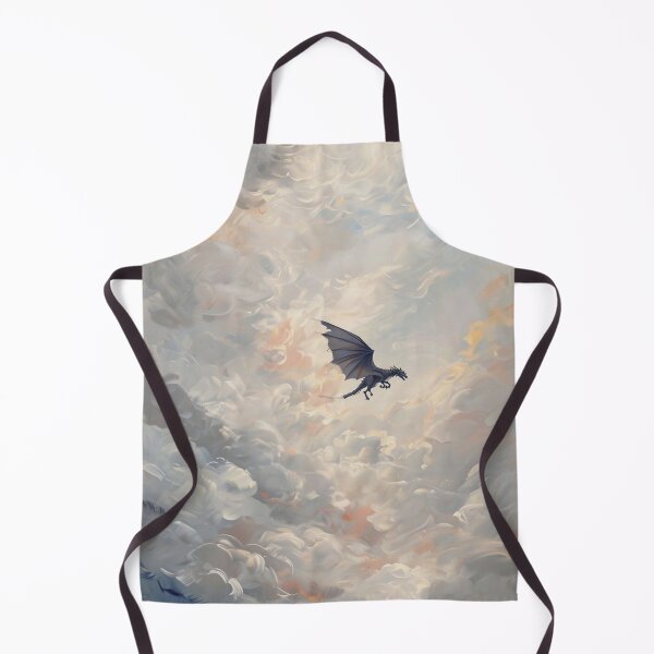 Item preview, dragon print sky clouds  fantasy designed and sold by inkdrinkingdove.