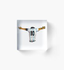 NUMBER 10 Acrylic Block
