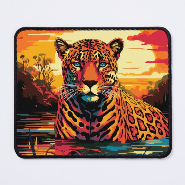 Item preview, A Pop Art Travel Print of the Pantanal - Brazil designed and sold by StudioRedKoala.