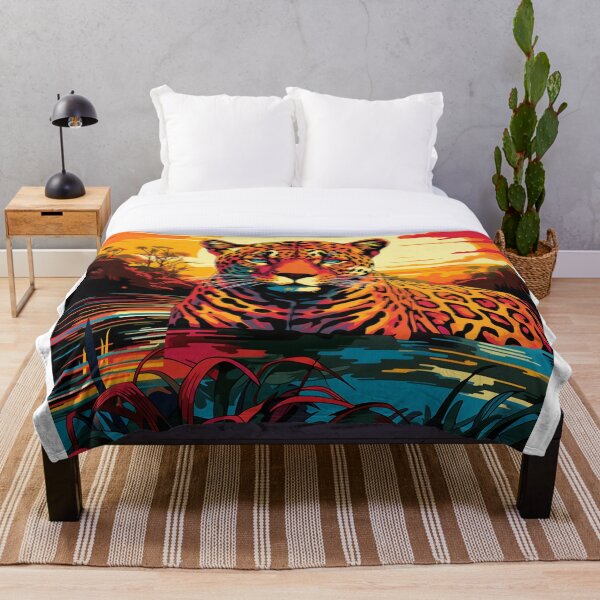 Item preview, Una lámina de viaje Pop Art del Pantanal - Brasil designed and sold by StudioRedKoala.