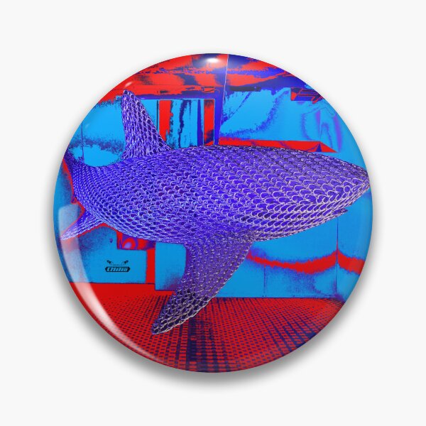 Artikelvorschau, Blauer Draht-Hai – Kraftvolle Tierkunst im Raum / Swiss Artwork Photography entworfen und verkauft von Raphael Wolf.