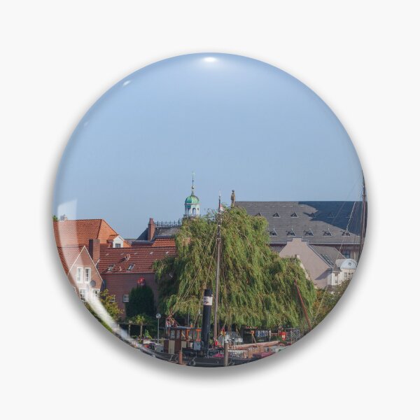Item preview, Town hall with traditional ships and commercial port, Leer, East Frisia designed and sold by Torsten  Krüger.
