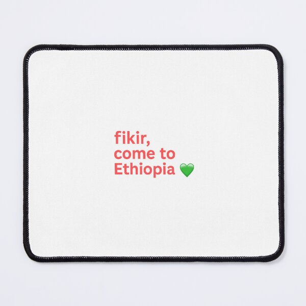 Item preview, Fikir Come to Ethiopia – Ethiopian Love Message Graphic designed and sold by Wubet.