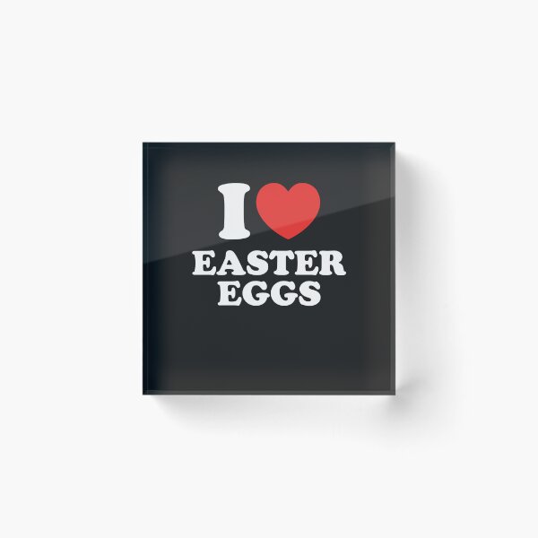 Item preview, I Love Easter Eggs designed and sold by shitpostee.