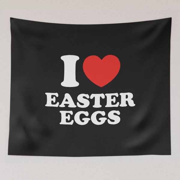 Item preview, I Love Easter Eggs designed and sold by shitpostee.