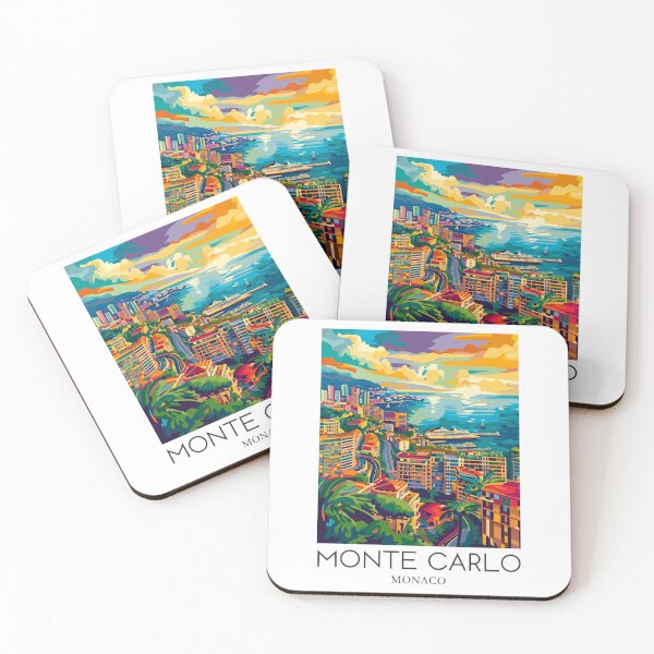 Item preview, Monte Carlo - Monaco designed and sold by StudioRedKoala.