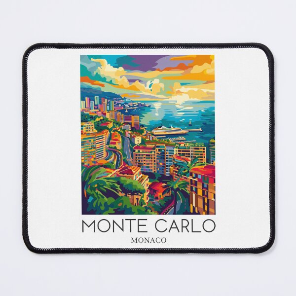Item preview, Monte Carlo - Monaco designed and sold by StudioRedKoala.