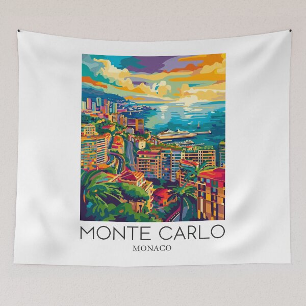 Item preview, Monte Carlo - Monaco designed and sold by StudioRedKoala.