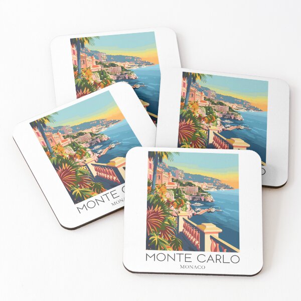 Item preview, Monte Carlo - Monaco designed and sold by StudioRedKoala.