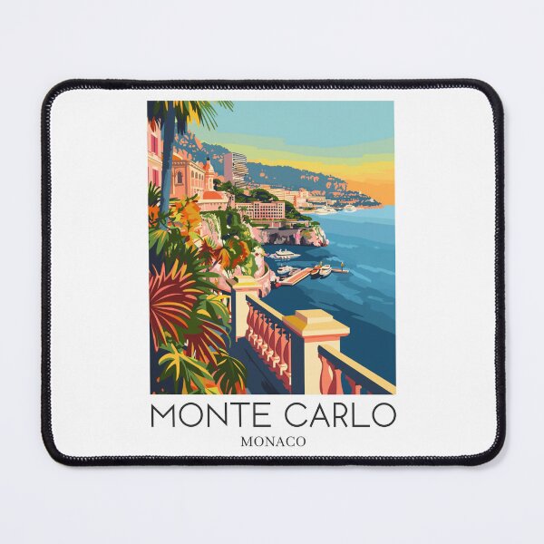 Aperçu de l'œuvre Monte-Carlo - Monaco créée et vendue par StudioRedKoala.