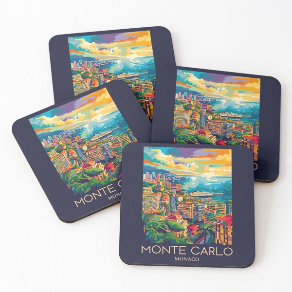 Item preview, Monte Carlo - Monaco designed and sold by StudioRedKoala.