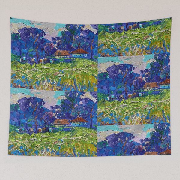 Item preview, Oleksiy Ivanyuk: Quiet Morning in the Village designed and sold by ukrainianvin.