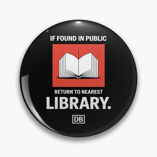 Item preview, Missing Book Alert Return to Library for Book Lovers designed and sold by DetroitMug.