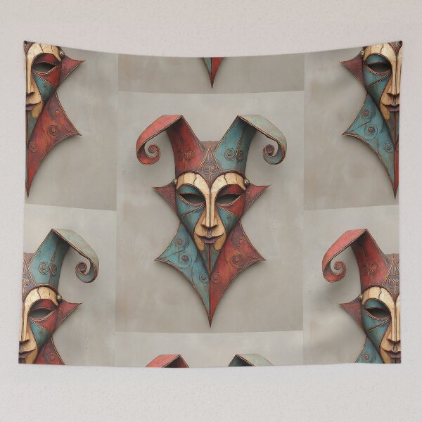 Item preview, Classic Commedia dell'Arte Mask designed and sold by bapupa.