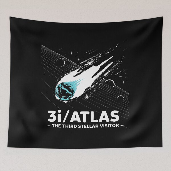 Item preview, 3I Atlas Interstellar Comet 2025 Space Astronomy Design designed and sold by KarlaLeanne.
