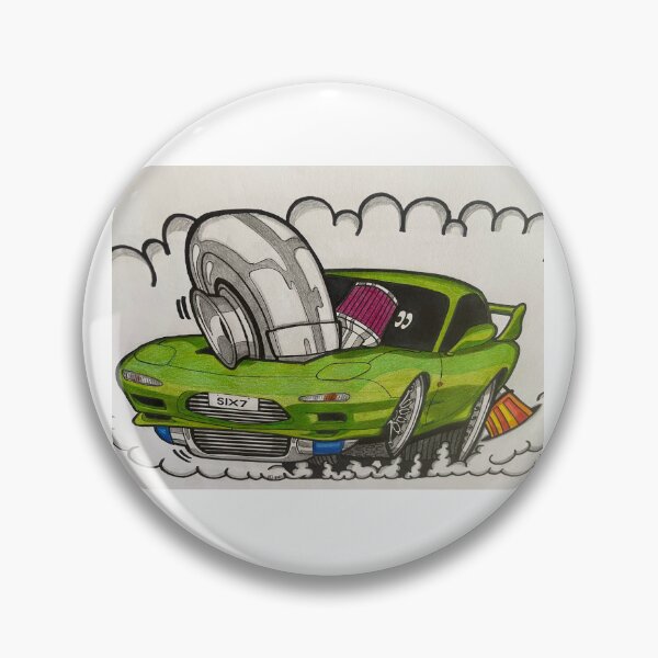 Item preview, cartoon series6 rx7 designed and sold by Gasserdesigns.