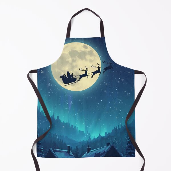 Item preview, Northern Lights Santa Voyage designed and sold by ChicTrendz.