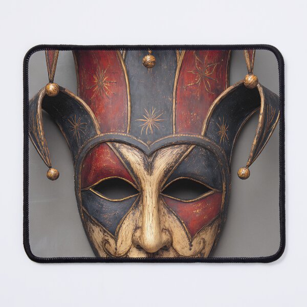 Item preview, Harlequin Commedia dell'Arte Mask designed and sold by bapupa.