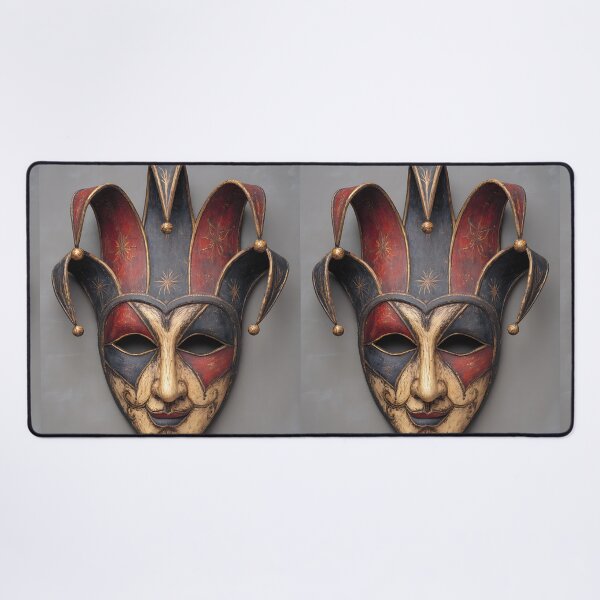 Item preview, Harlequin Commedia dell'Arte Mask designed and sold by bapupa.