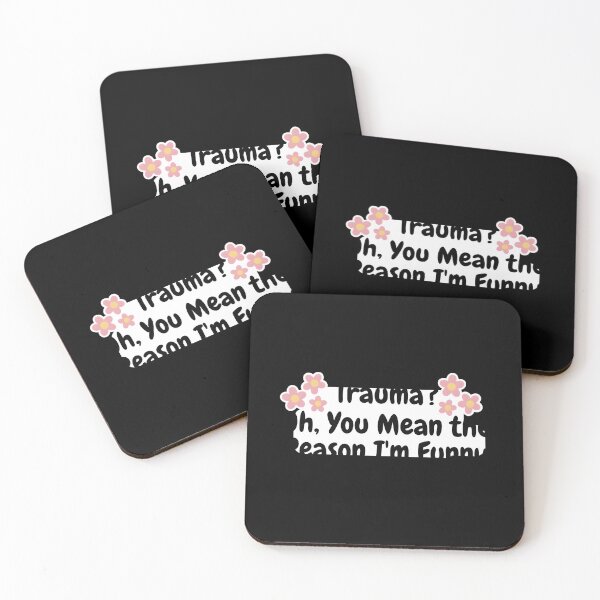 Item preview, Funny Mental Health Awareness Quote Anti Social Trauma designed and sold by ztduelmchaun.