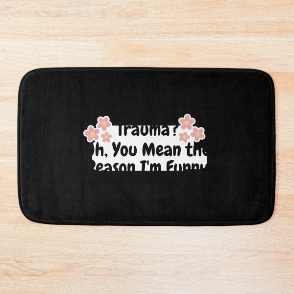 Item preview, Funny Mental Health Awareness Quote Anti Social Trauma designed and sold by ztduelmchaun.