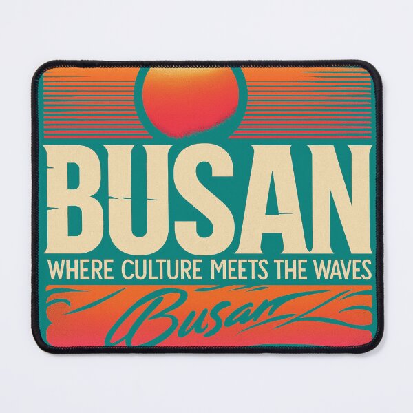Item preview, Busan Retro Sunset – Limited Edition Vintage Korea Design designed and sold by Myōhō Print Co..