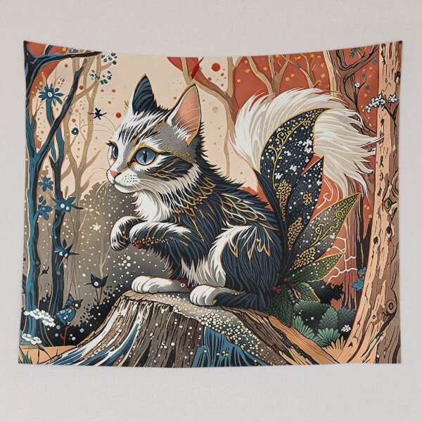 Item preview, cat squirrel designed and sold by Palatinasart.