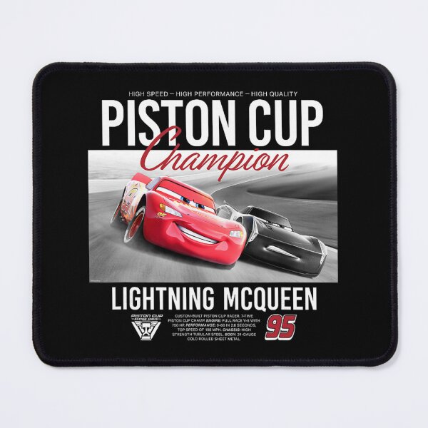 Item preview, Disney Pixar Cars 2 Lightning Mcqueen Piston Cup Champion  designed and sold by darronaselz.