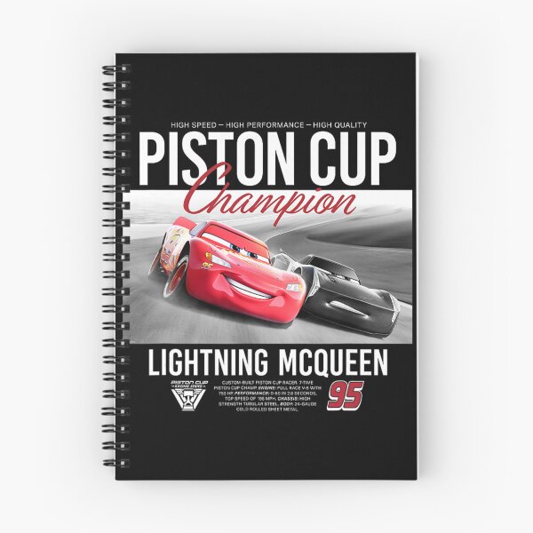 Item preview, Disney Pixar Cars 2 Lightning Mcqueen Piston Cup Champion  designed and sold by darronaselz.