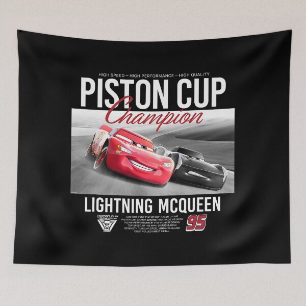 Item preview, Disney Pixar Cars 2 Lightning Mcqueen Piston Cup Champion  designed and sold by darronaselz.