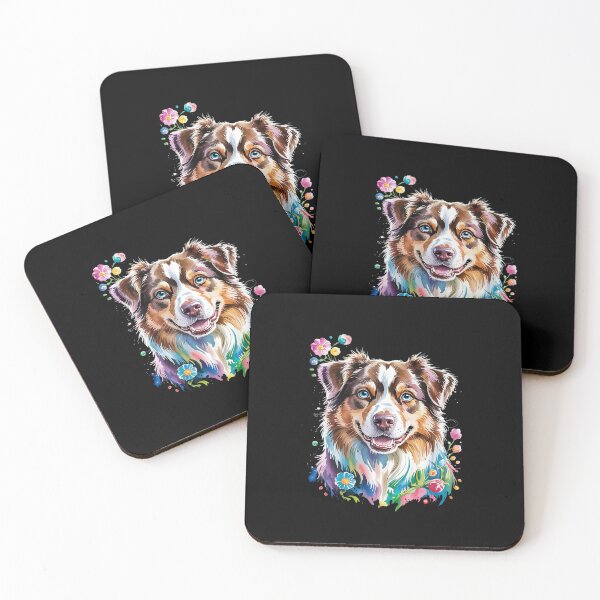 Item preview, Floral Dog Lover, Aussie Dog Mom Floral  designed and sold by RuthGAArt.