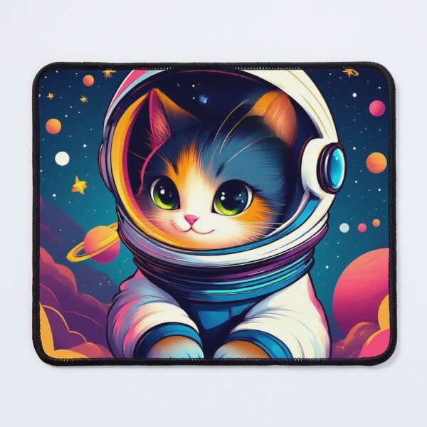 Item preview, Adorable Astronaut Cat in Space designed and sold by SweetRossel.