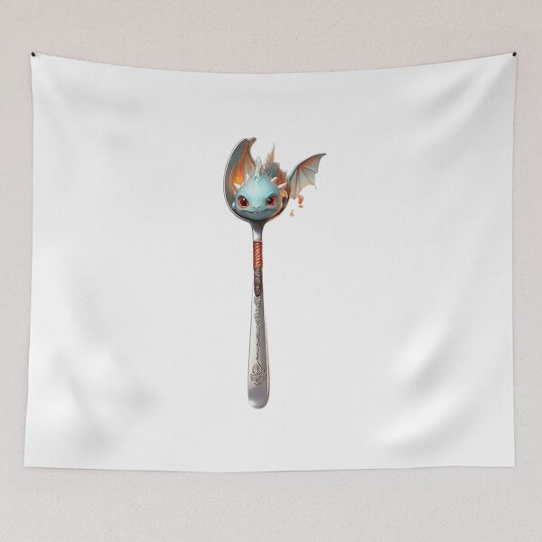 Item preview, Dragon spoon designed and sold by Ai photo12.