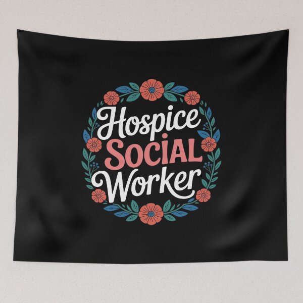 Item preview, Floral Hospice Social Worker Appreciation  designed and sold by RuthGAArt.