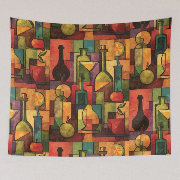 Item preview, Geometric Cubism Art designed and sold by bapupa.