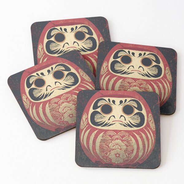 Item preview, Lucky Daruma Doll Japanese designed and sold by bapupa.